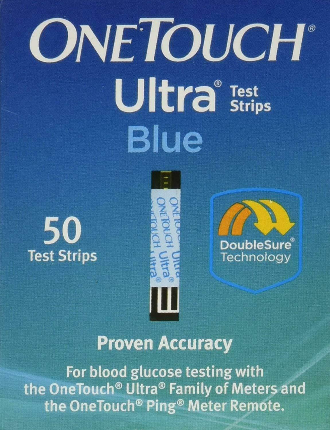 OneTouch Ultra Blue Test Strips 50ct 1 OneTouch Ultra Blue Test Strips 50ct